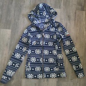 Roxy Aztec Snowflake Zip up Hoodie